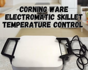 Corning Ware Electromatic Skillet/heat and Cook on Table or