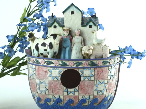 jim shore heartwood creek noah's ark