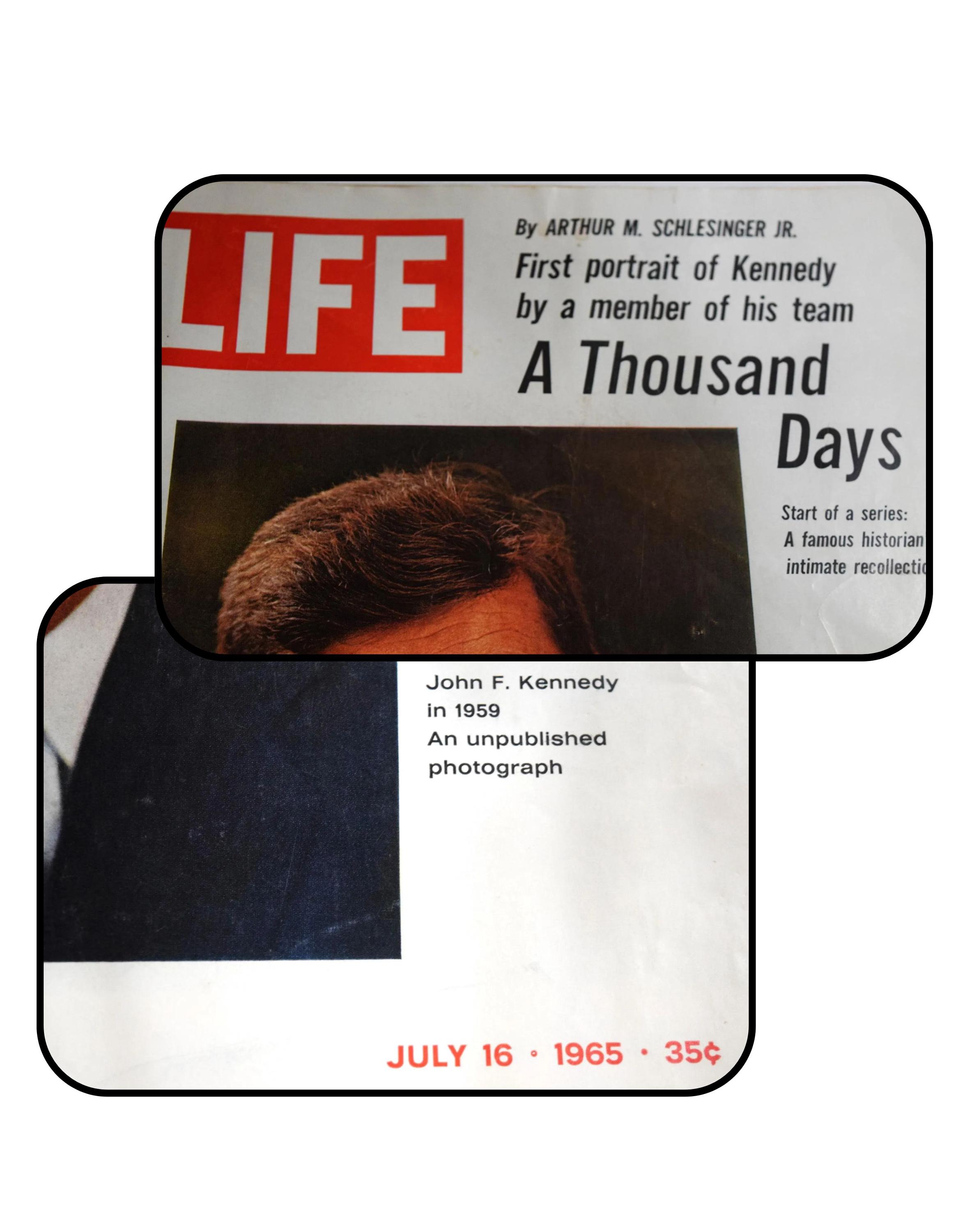 Vintage John F Kennedy Life Magazine 1965 A Thousand Days and Four