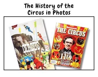 Vintage The Circus 1870-1950 by Taschen Coffee Table Book Full Color Photos 384 Pages and Newsweek Magazine 110 Years Greatest Show on Earth