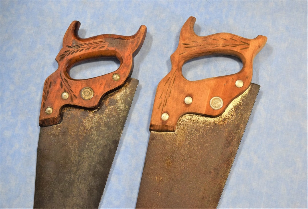 Old Hand Saws Disston Keystone Challenger Blade Etching Etsy