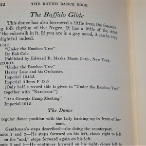 Vintage 1949 Square Dance Book The Round Dance Book How To Book Teaches Over 100 Old Time Round Dances Circle Mixers A Century of Waltzing image 6