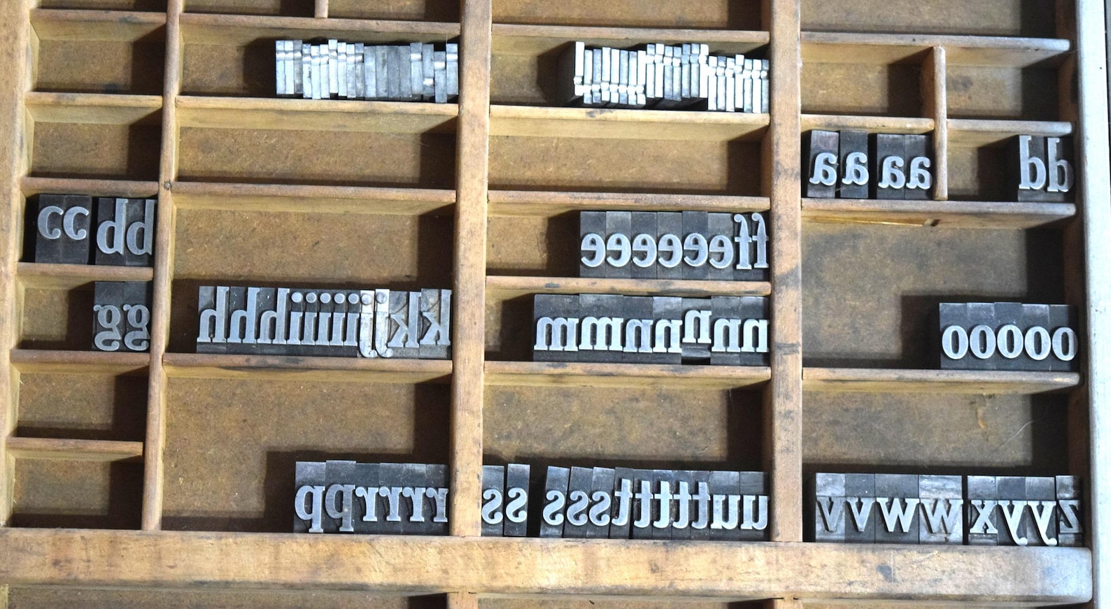 Small Typeset Frame Vintage Metal Letterpress Typeset Buy 5 Get 20% off Choice Pick Letters ...