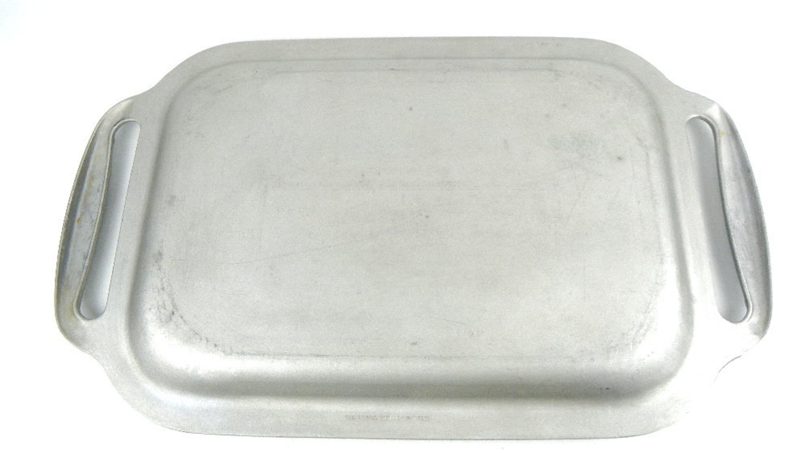 Vintage Large Aluminum Serving Tray With Flying Ducks Geese on Etsy