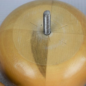 Vintage Furniture Legs Short Round Light Oak Legs Sofa Ottoman Chair Couch Accent Table