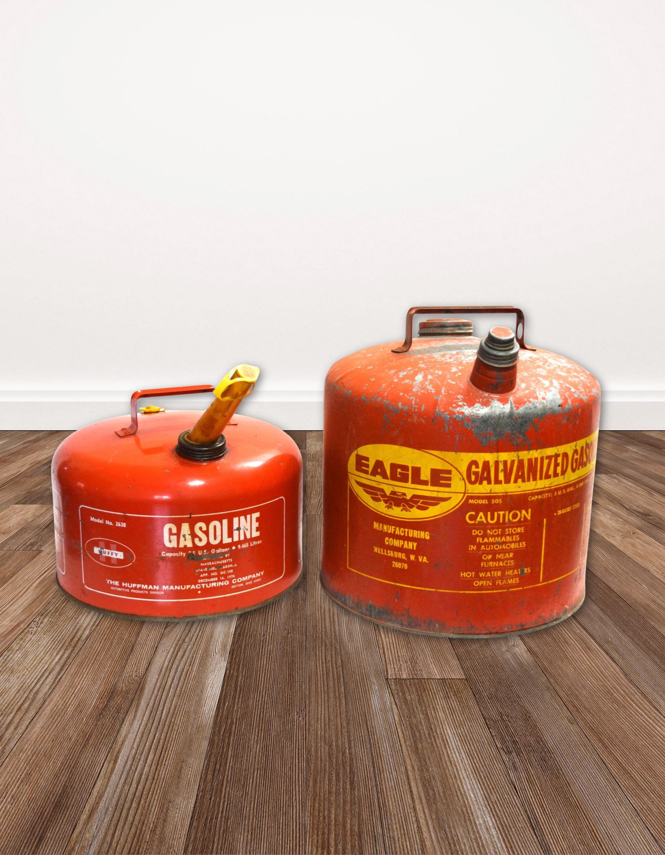 Antique 2 Gallon Gas Can - Etsy