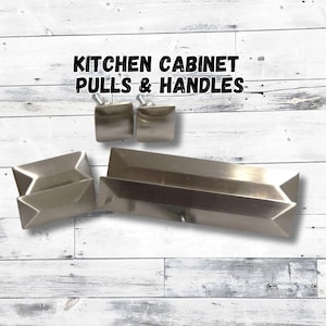 Brushed Nickel Drawer Handles Pulls Knobs Cabinet Door Handles