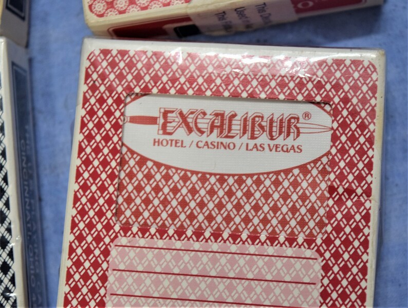 Vintage Casino Playing Cards Used in the Casino Mirage Etsy