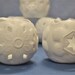 Frosted Votive Candle Holder with Snowflake Design (Set of 3) main image 0