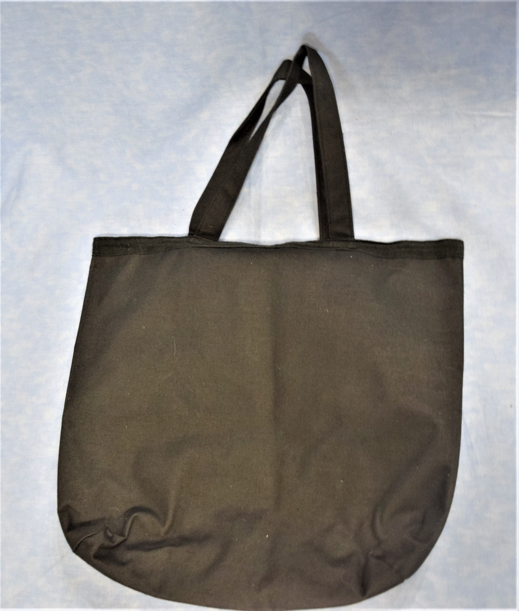 Vintage Lancome Black Canvas Bag Large Capacity Shouder Bag -  Israel