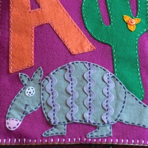 Felt Alphabet Book patterns, animals and objects combined and expanded image 2