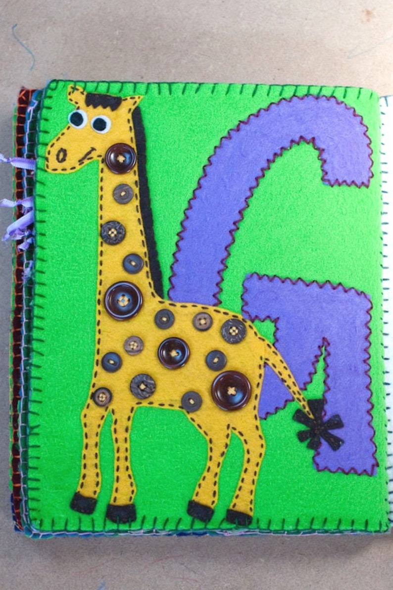 Felt Alphabet Book patterns, animals and objects combined and expanded image 10