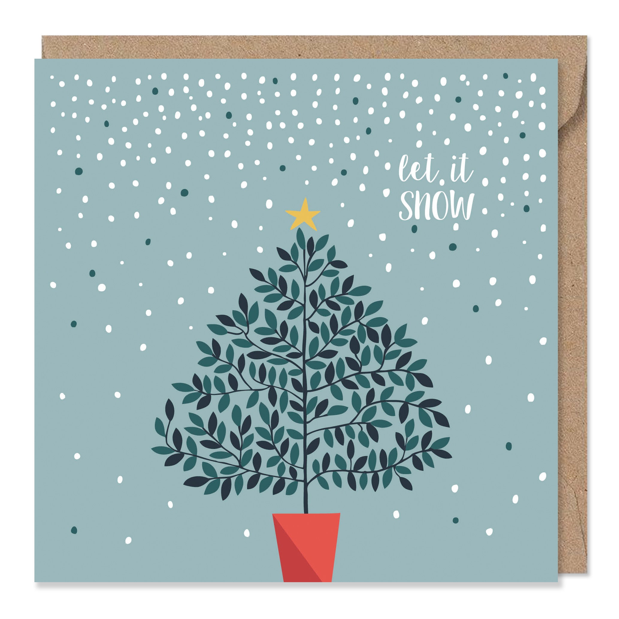 Pack of Luxury Christmas Tree Cards Christmas Card Pack Etsy UK