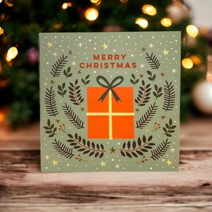 Lot de cartes-cadeaux de Noël de luxe, lot de cartes de Noël, cartes de Noël
