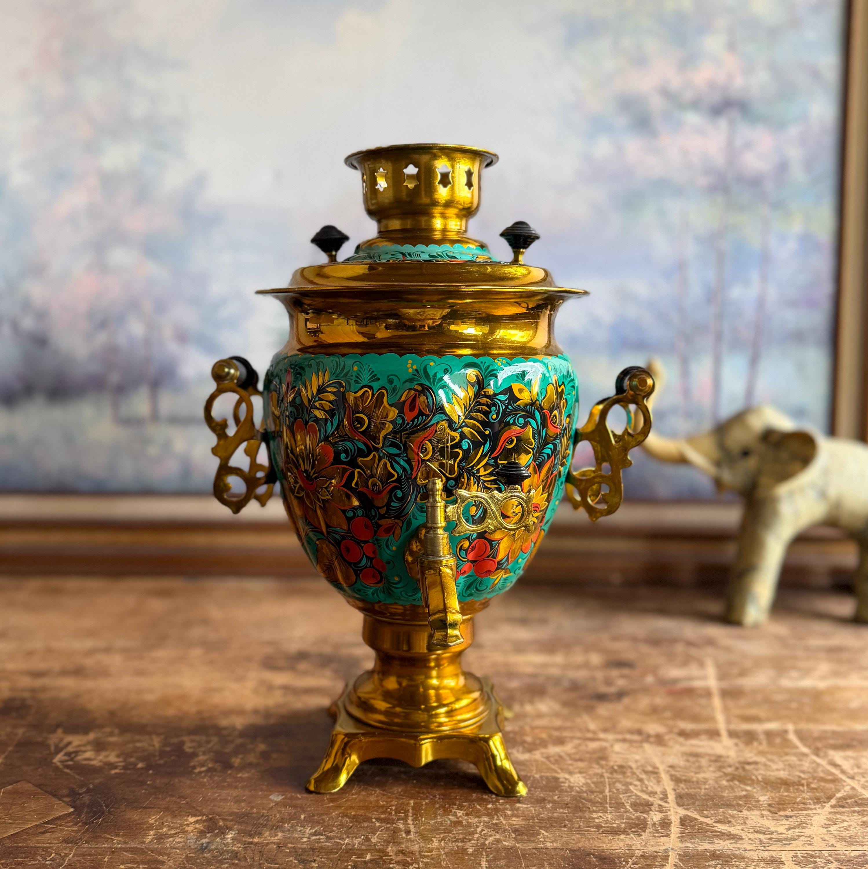 旧ソ連サモワール Soviet Samovar - Etsy
