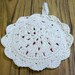 Trish Arfuso reviewed Crochet Cotton Pot Holder, Handmade Hot Pad, Double Thick, Cherry Pie Pot Holder, Fruit Pie Kitchen Decor, Kitchen Trivet, Hostess Gift