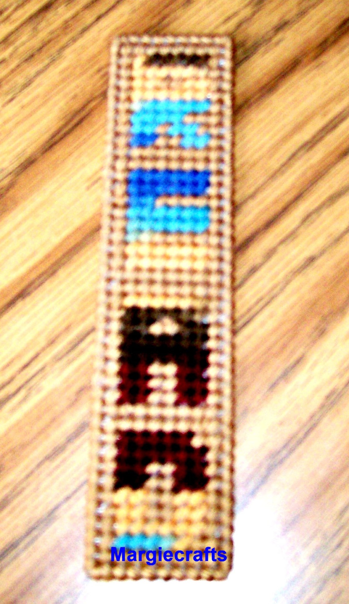 Read Bookmark Plastic Canvas Bookmark Handmade Stocking Etsy