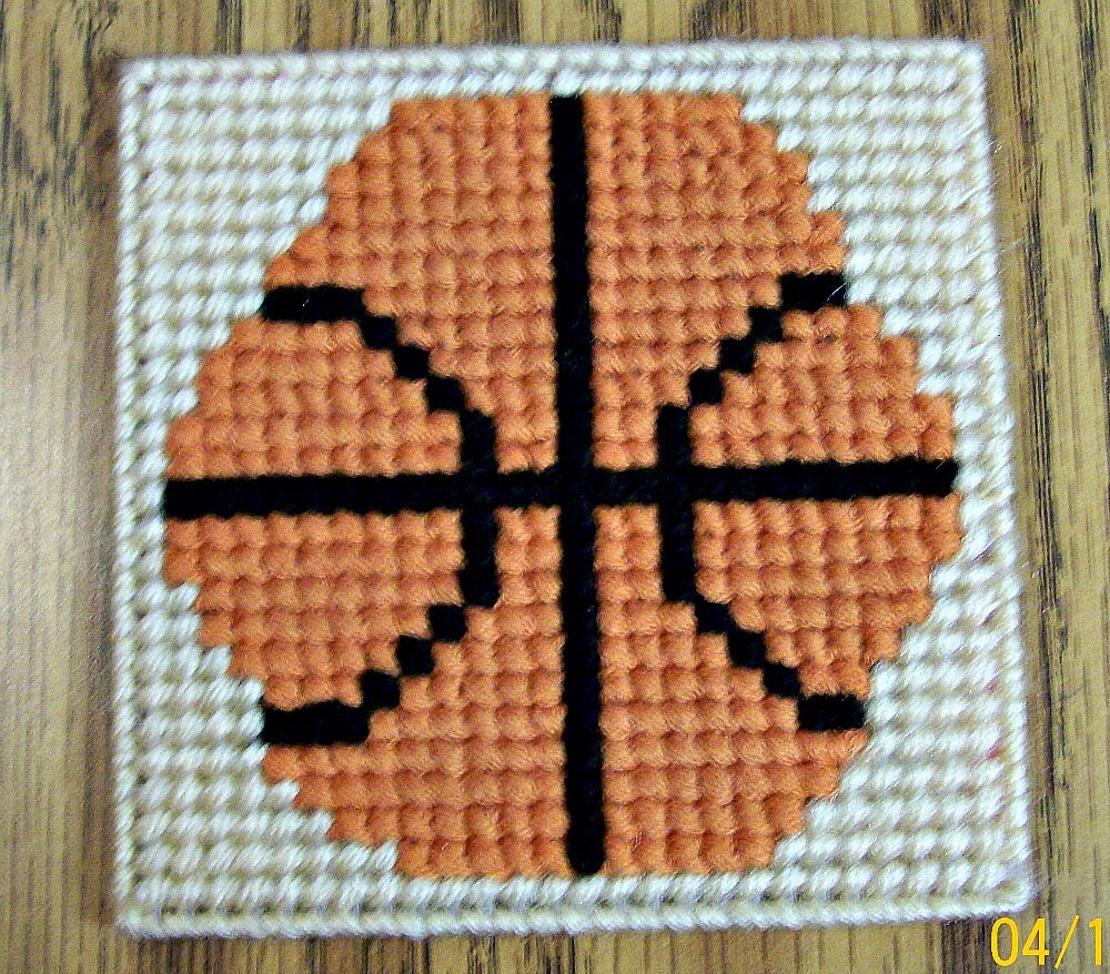 Sport Drink Coasters, Cross Stitch, Placemat, Modern Coasters, Yarn Coasters, Bar Drink Mats