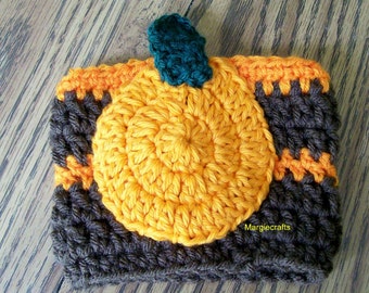 Cup Cozy, Coffee Sleeve Warmer, Halloween Cozy, Crochet, Handmade, Coffee Warmer, Cup Warmer,