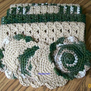 Handmade Facecloth,  Scrubbies, Washcloth, Spa Cloth, Kitchen Gift, Crochet, Cotton Dishcloth,