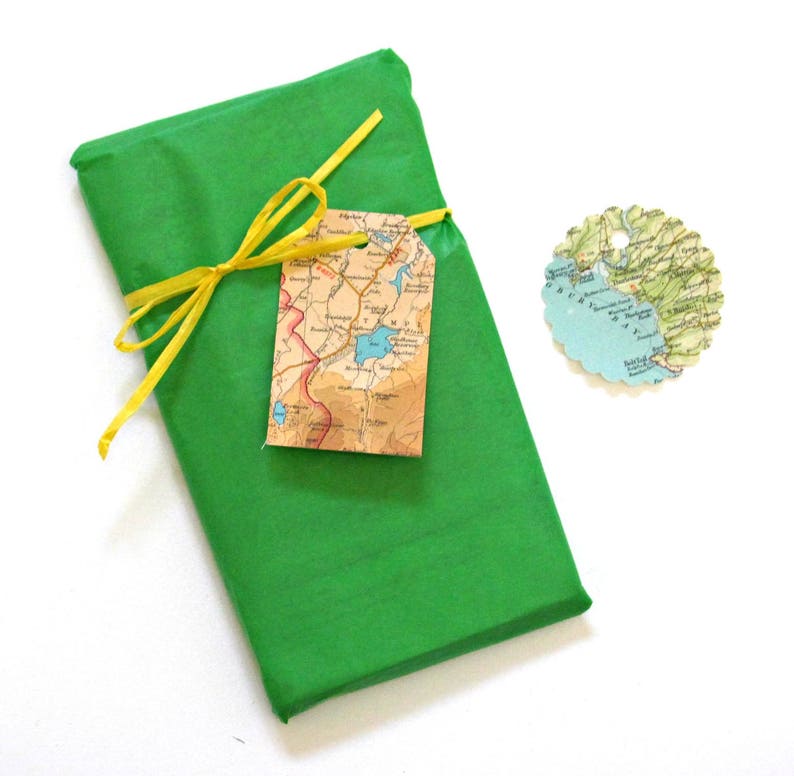 Travel journal, Travellers notebook, Travel gift, Map journal, Journal notebook, Kent gift, Geography gift, Midori style book image 7