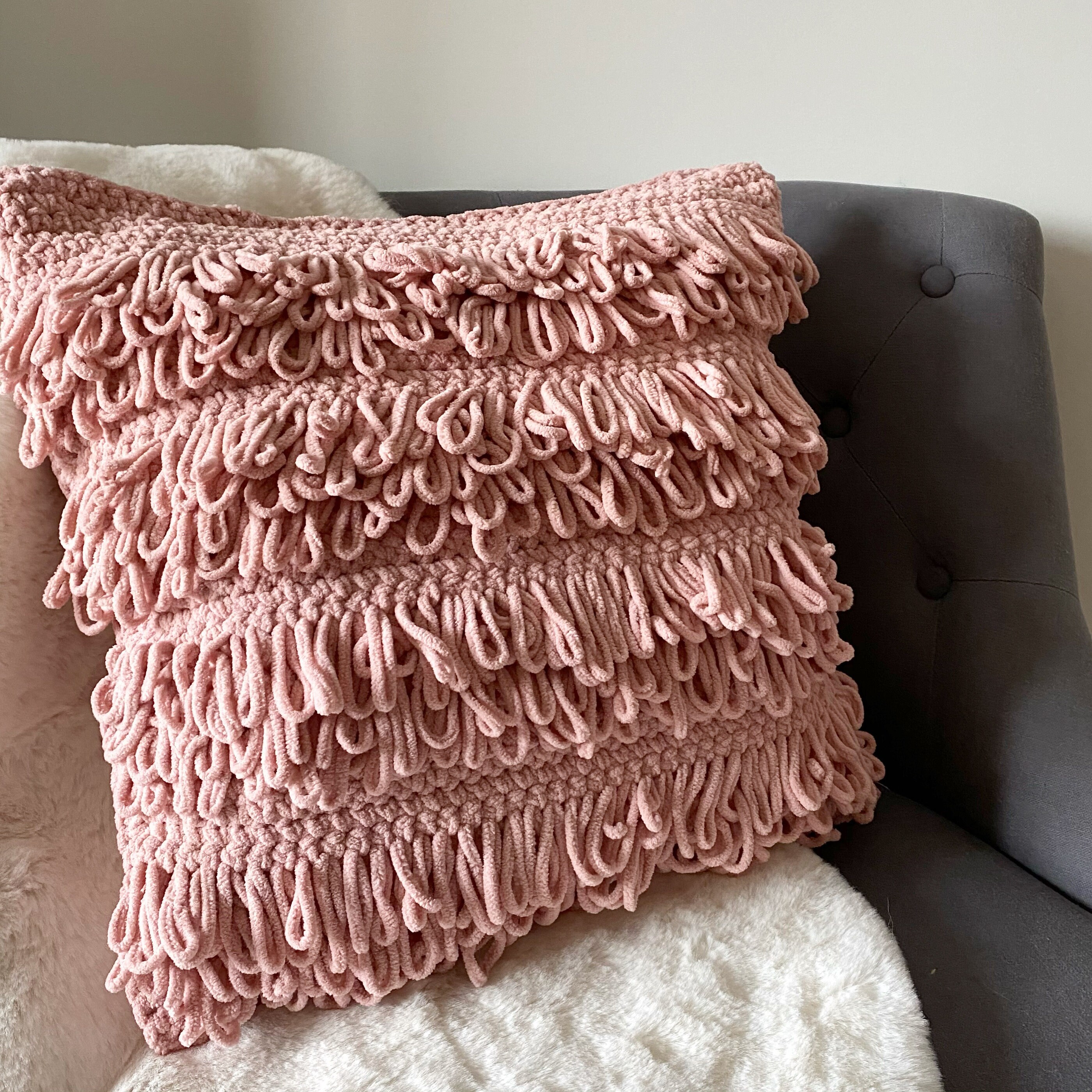 Printable Crochet Cushion Cover Pattern, Crochet Pattern, Cushion Cover