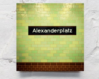 Berlin on wood - Alexanderplatz