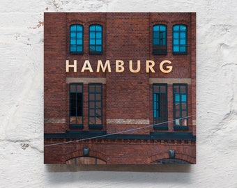 Hamburg on wood - Hamburg