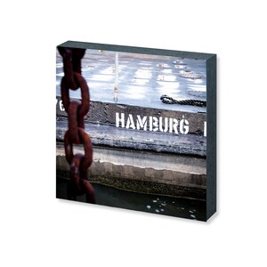 Hamburg auf Holz Hamburgkette Bild 2