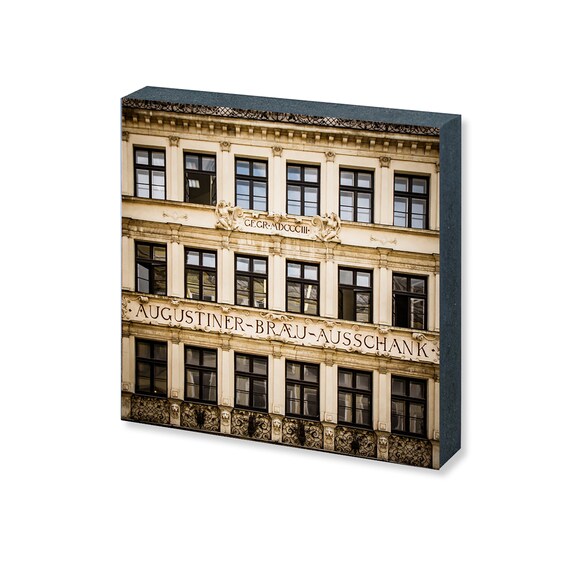 Munich On Holz Augustiner Brau Ausschank Etsy Munich On Holz Augustiner Brau Ausschank Etsy