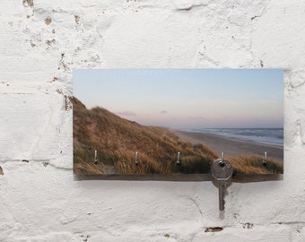 Key board on wood - evening dune