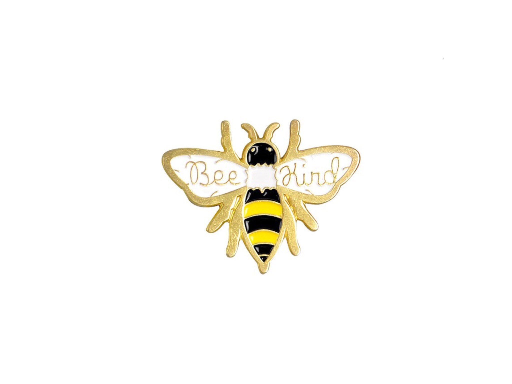 Bee Kind Pin Badge Brooch Lapel Pin Etsy