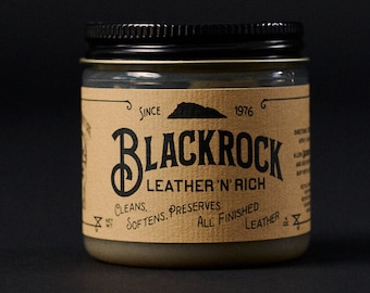 Blackrock Leather N Rich leather conditioner and cleaner