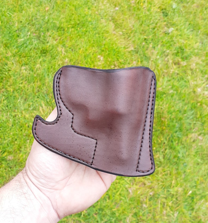 Leather Pocket Holster for S&W J Frame Revolver Etsy