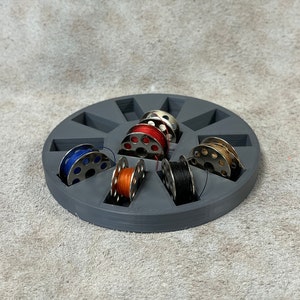 Dark gray bobbin holder U style bobbins for Juki Cobra Cowboy Adler Artisan Seiko Pfaff Brother industrial sewing machines