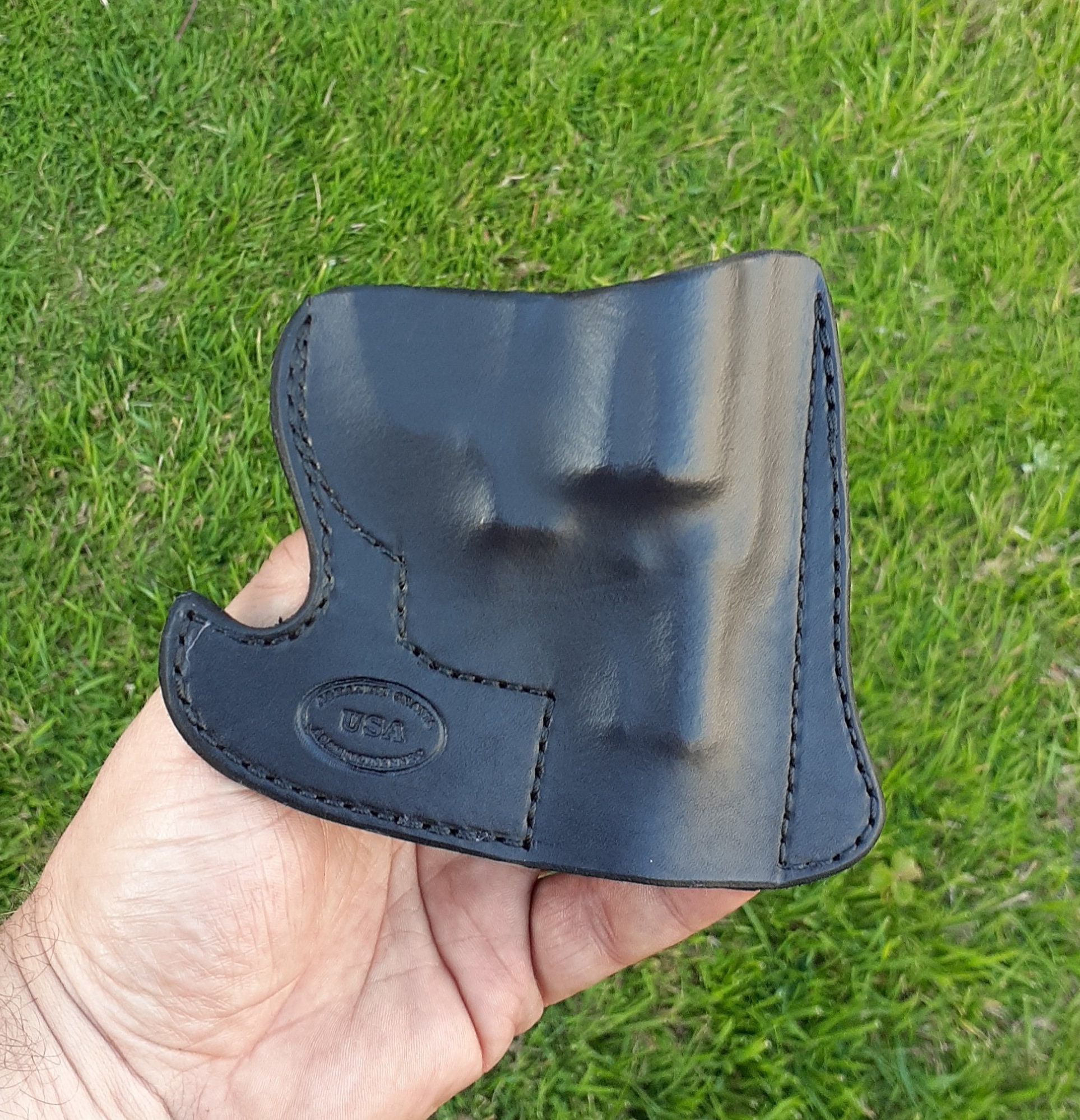 Leather Pocket Holster for S&W J Frame Revolver Etsy