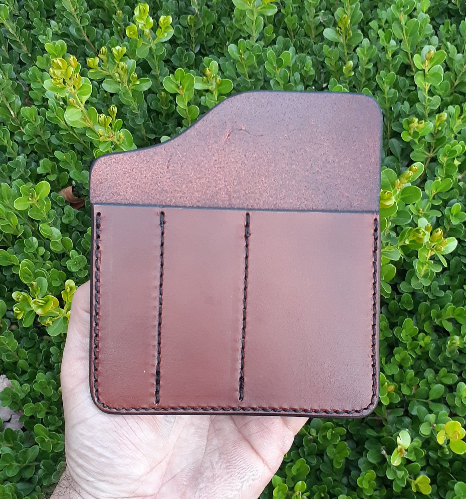 Pocket Organizer - Oak & Honey Leather Goods