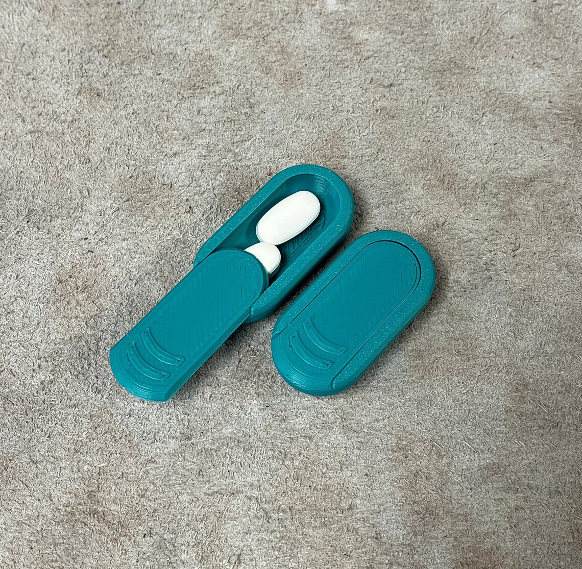 Compact Pill Holder 2 Pack With Slide Top Two Sizes Available - Etsy