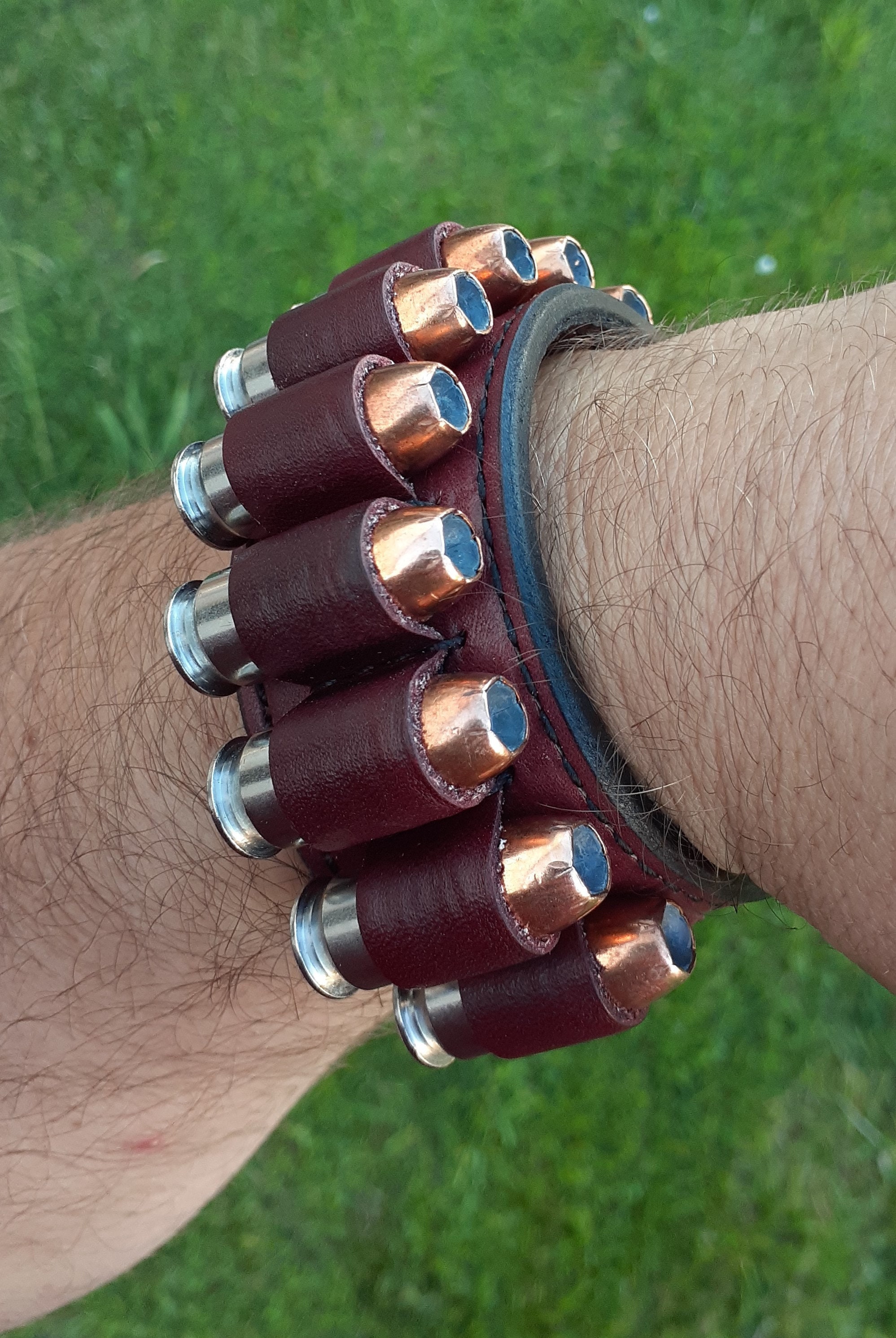Ammo wrist cuff available to hold different calibers Etsy