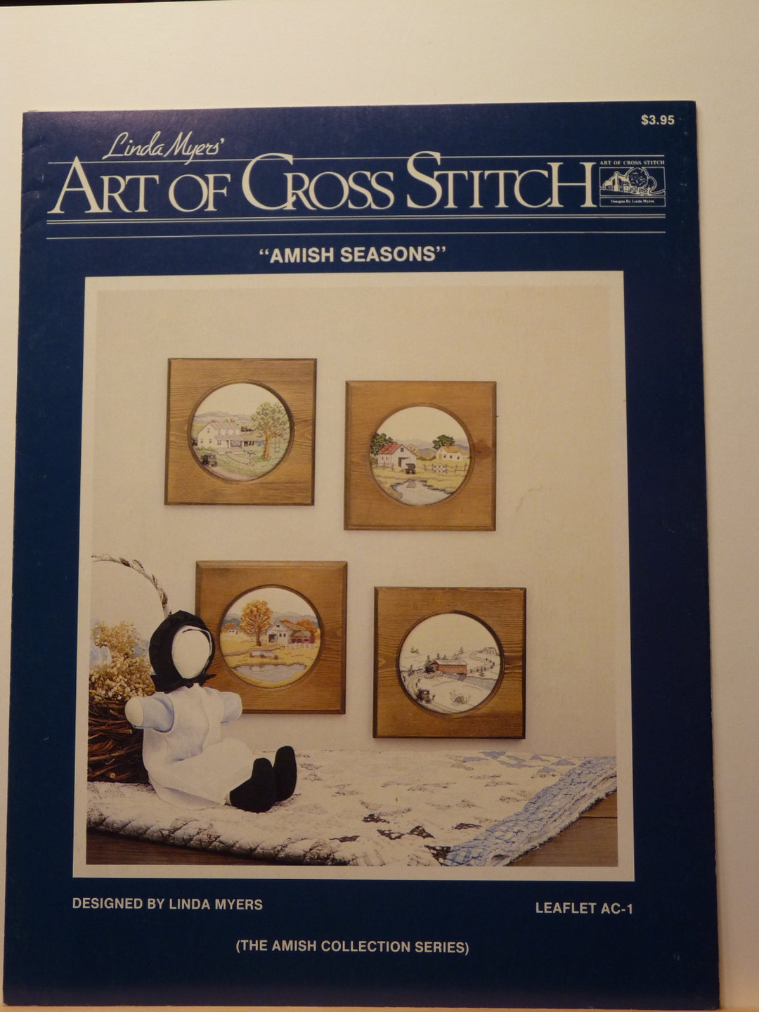 Amish Seasons Cross Stitch Charts Designed by Linda Myers for Art of