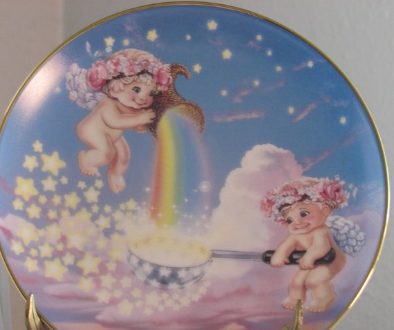 The Hamilton Collection Dreamsicles Star Magic~By Kristin Decorative Plate