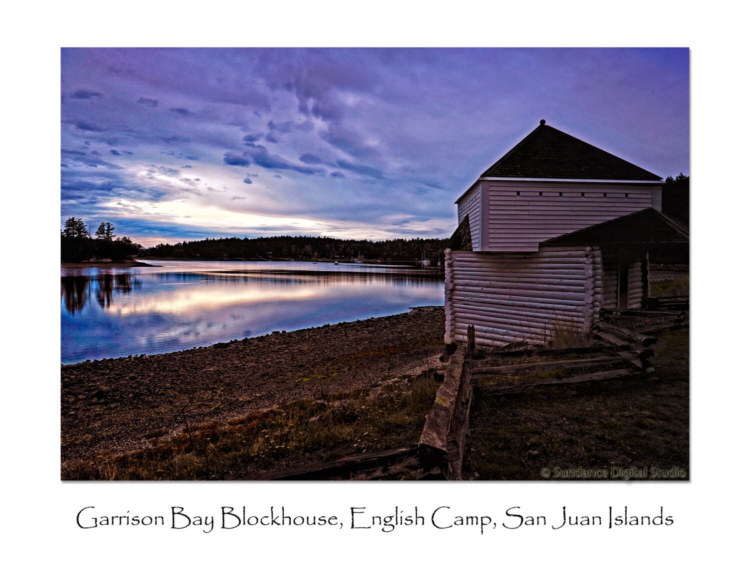 Garrison Bay Blockhouse Bosque de Campamento Inglés Isla San Etsy España