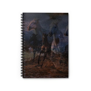 Rebaño de la Vía Láctea~~Cuaderno de espiral - Línea reglada