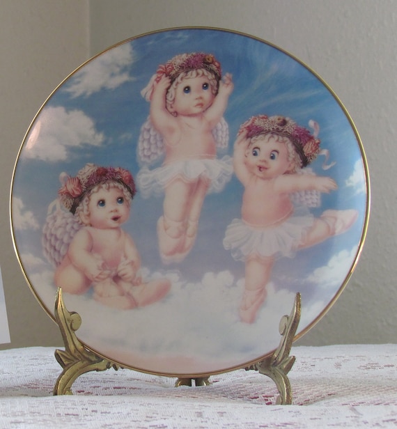 Vintage Hamilton Dreamsicles Plate Collection Heavenly Pirouettes Kristin