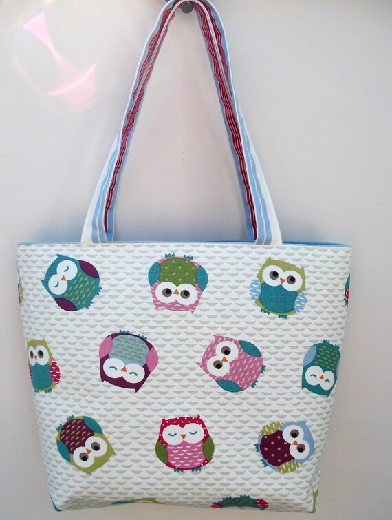 owl book bag