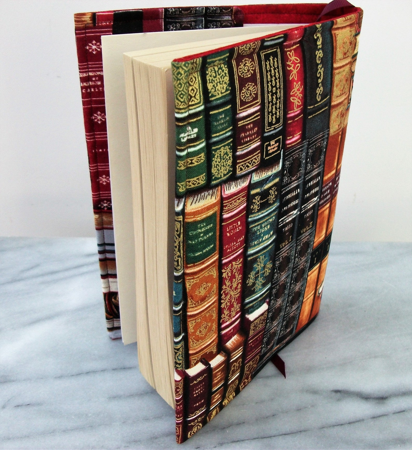 Book Sleeve Book Dust Jacket Book Protector Fabric Book Etsy UK