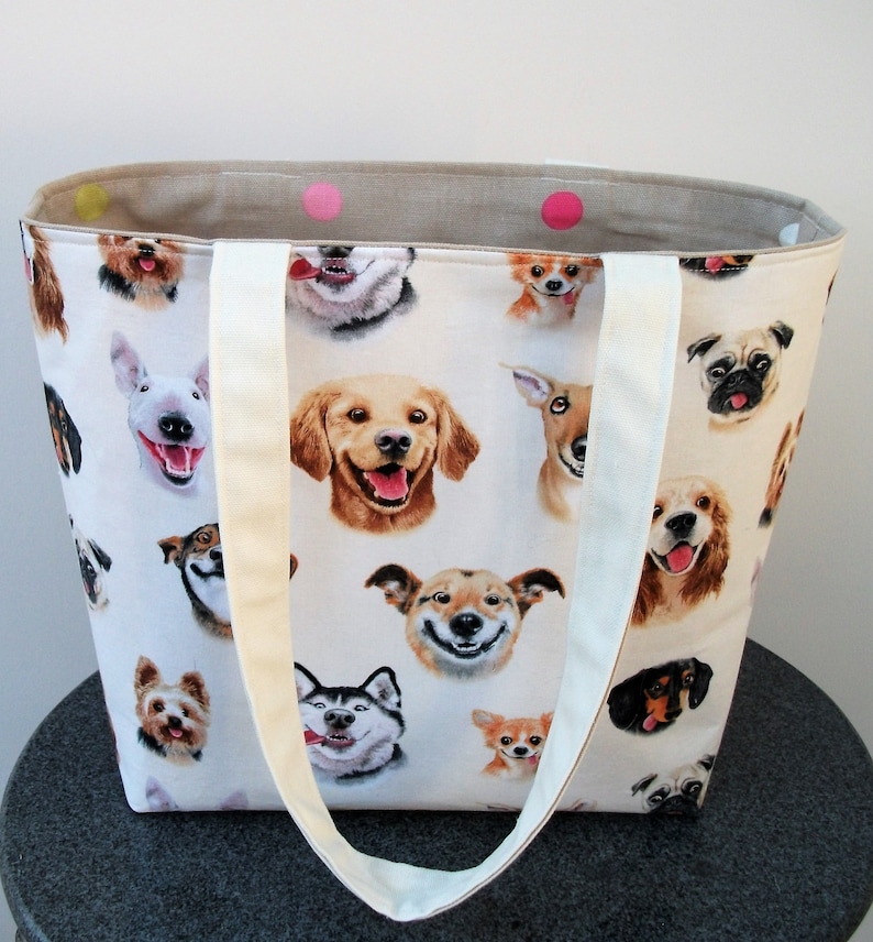 Dog themed bag gift for dog lover dog sitter gift gift for Etsy