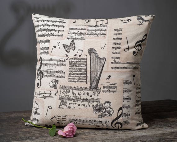 Music Themed Cushions A Stitch In Tune
