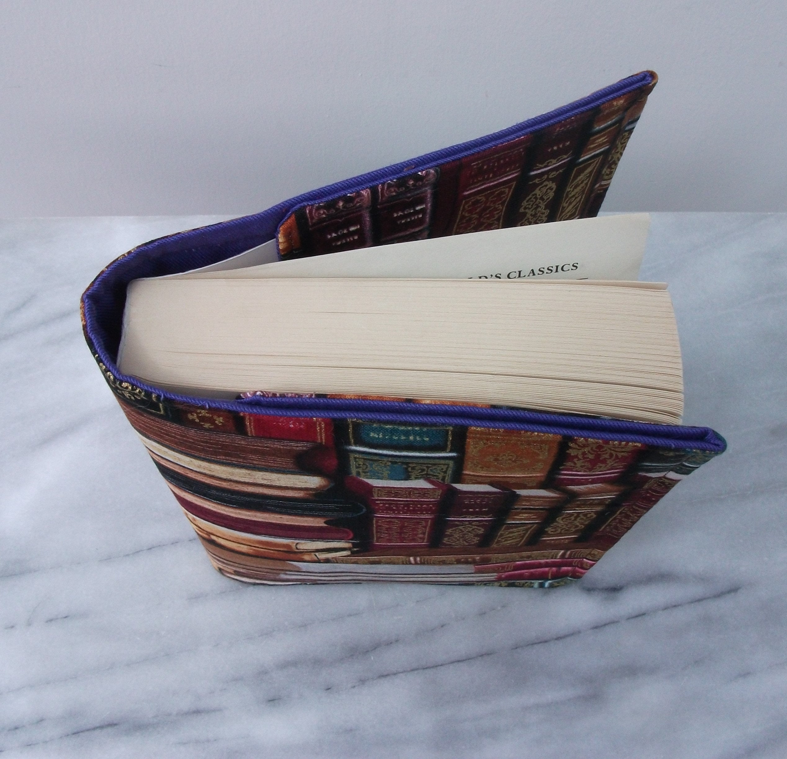 Book Sleeve Book Dust Jacket Book Protector Fabric Book Etsy UK