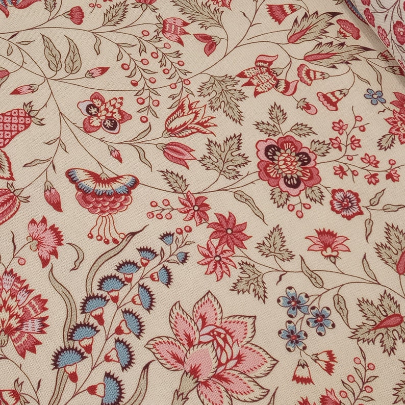 Dutch Heritage Cotton Patchwork Quilting Fabric DHER 1025 ECRU Etsy